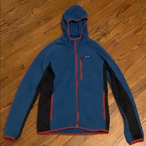 Men’s Blue Patagonia Zip Up Pullover